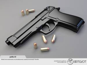 Model 3D Beretta